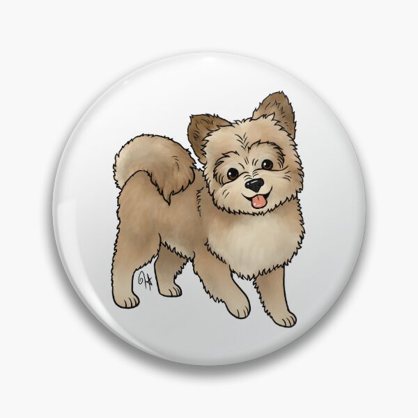 Item preview, Dog - Pomapoo - Tan designed and sold by Jennifer Stolzer.