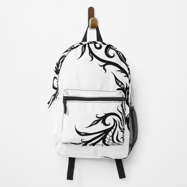Item preview, Tribal Dragon Head Tattoo Design | Gothic Artwork designed and sold by Qubivibe.