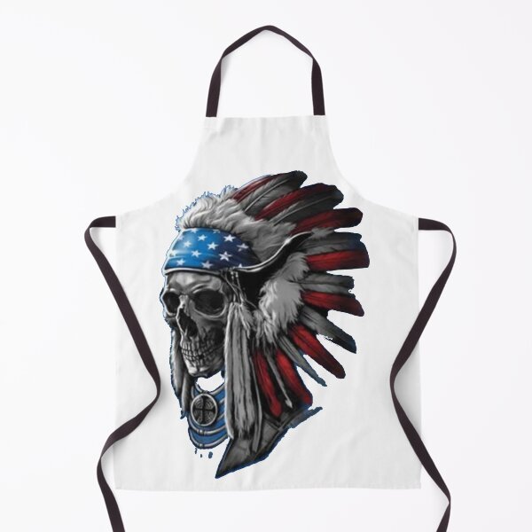 Item preview, Patriotic Chief Skull Indian Native American Headdress designed and sold by Gbriel3.