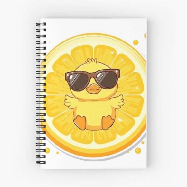 Item preview, Cute Lemon Duck Kawaii Sticker | Summer Citrus Duck Gift designed and sold by Stylestickers55.