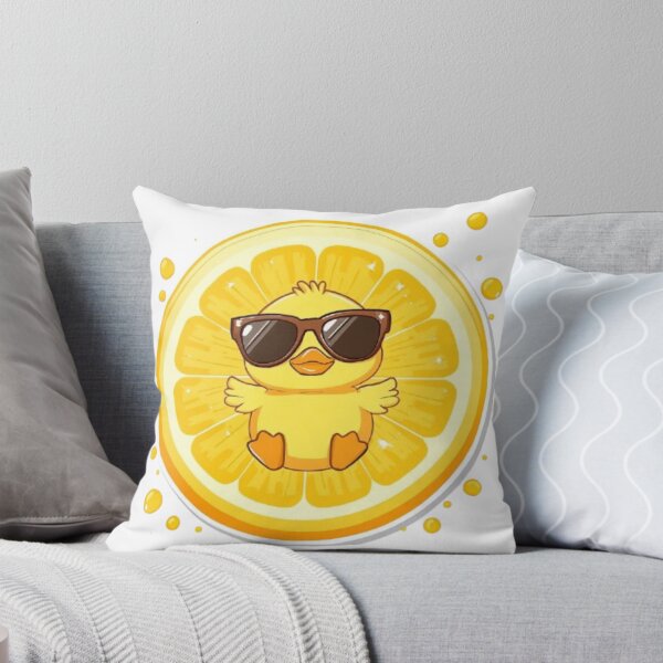 Item preview, Cute Lemon Duck Kawaii Sticker | Summer Citrus Duck Gift designed and sold by Stylestickers55.