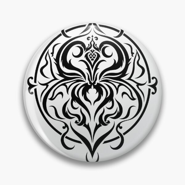 Item preview, Abstract Owl Tattoo Design Wall Art designed and sold by Qubivibe.