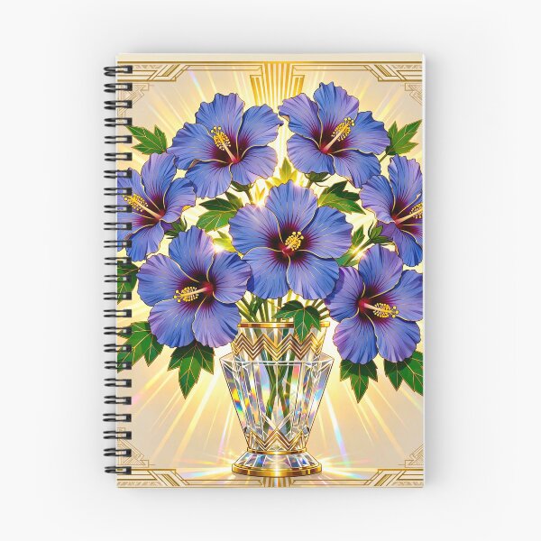 Item preview, A Hibiscus syriacus 'Blue Bird' Art Series #1 designed and sold by Helios Be. Lavsh.