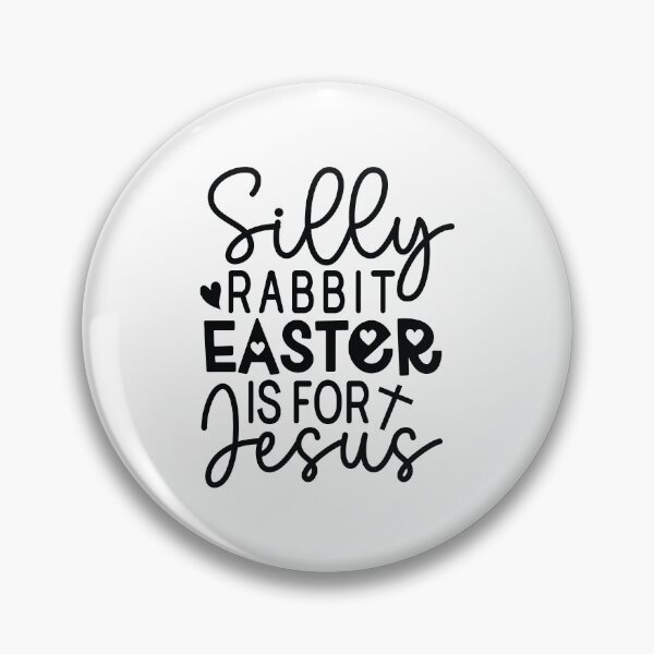Item preview, Silly Rabbit Easter Is For Jesus - Easter Quotes Retro Vintage Aesthetic Cute Spring Christian Faith Gift designed and sold by FuzionRaptor.