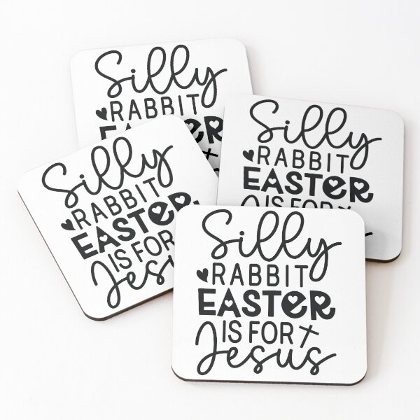 Item preview, Silly Rabbit Easter Is For Jesus - Easter Quotes Retro Vintage Aesthetic Cute Spring Christian Faith Gift designed and sold by FuzionRaptor.