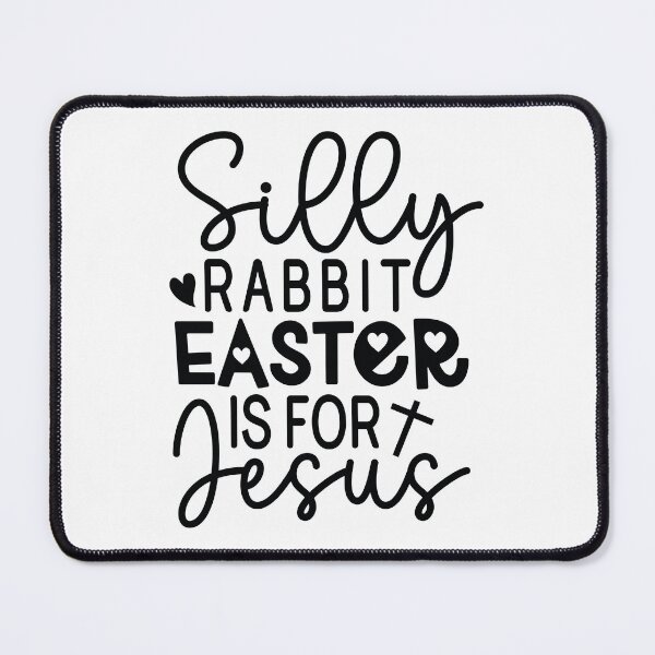Item preview, Silly Rabbit Easter Is For Jesus - Easter Quotes Retro Vintage Aesthetic Cute Spring Christian Faith Gift designed and sold by FuzionRaptor.