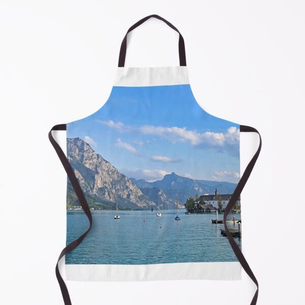 Item preview, Water Castle Schloss Ort Orth on lake Traunsee in Gmunden, Austria, summertime designed and sold by goceris.