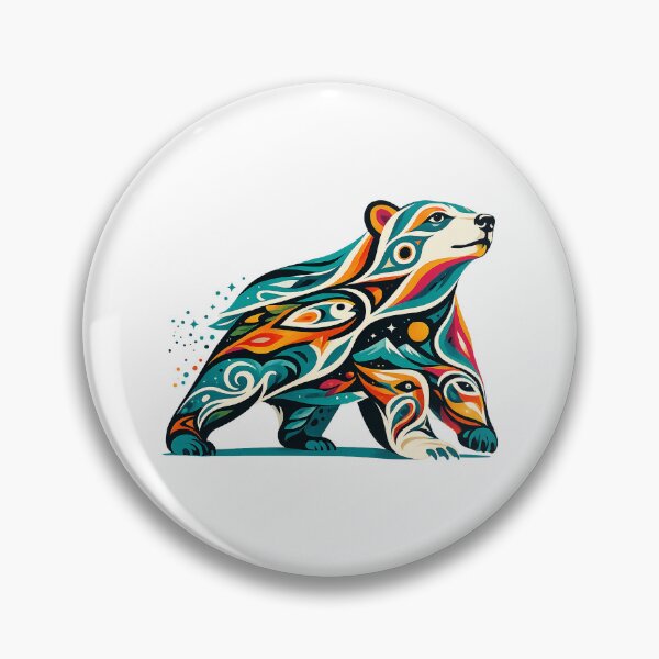 Item preview, Northern Spirit Polar Bear designed and sold by Wild Creative Art.