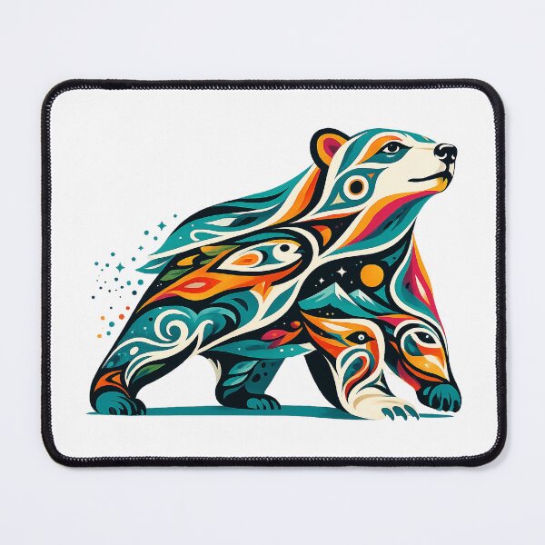 Item preview, Northern Spirit Polar Bear designed and sold by Wild Creative Art.