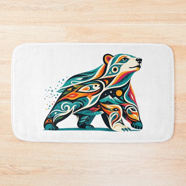 Item preview, Northern Spirit Polar Bear designed and sold by Wild Creative Art.