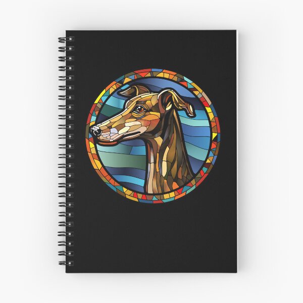 Item preview, Greyhound Dog Stained Glass Leadlight Artistic Design Mom Dad designed and sold by rafaeltto.