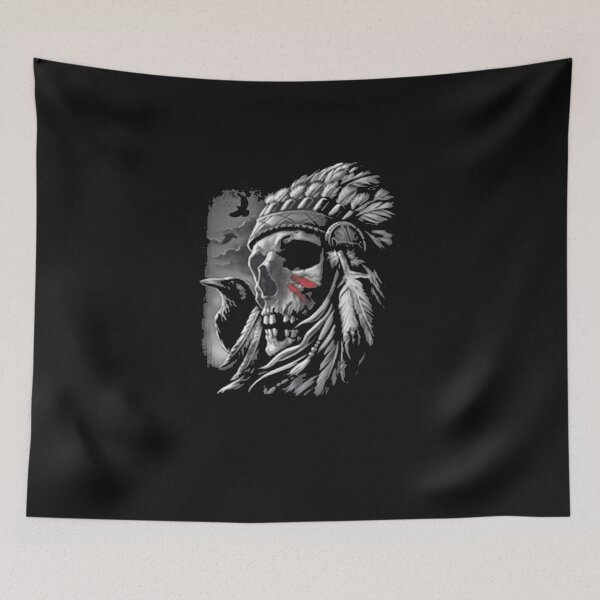 Item preview,  Patriotic Chief Skull Indian Native American Headdress designed and sold by Gbriel3.
