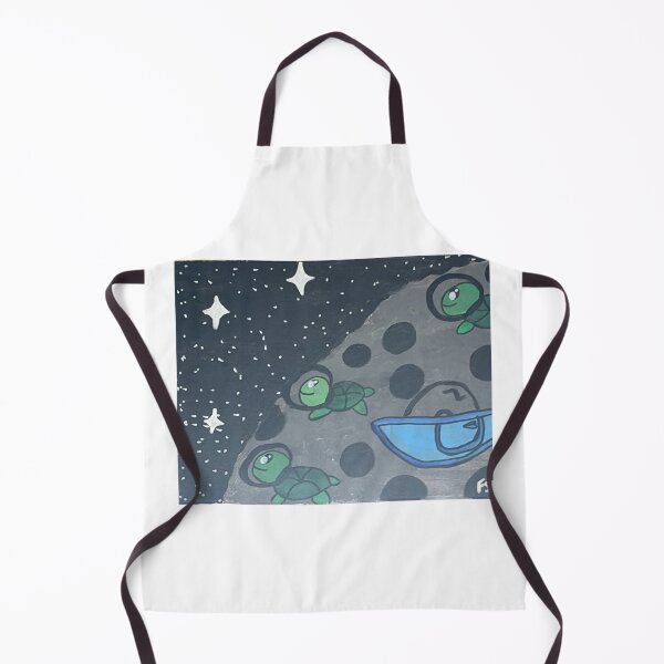 Item preview, Three Space Turtles on the Moon - Cute Astronaut Art designed and sold by Faithstarmancil.