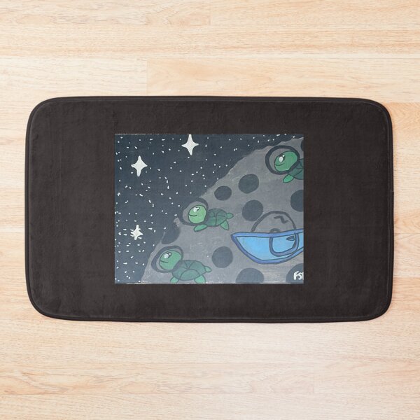 Item preview,  Three Space Turtles on the Moon - Cute Astronaut Art designed and sold by Faithstarmancil.
