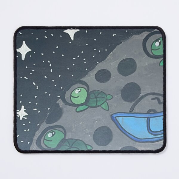 Item preview,  Three Space Turtles on the Moon - Cute Astronaut Art designed and sold by Faithstarmancil.