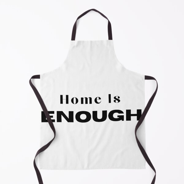 Item preview, Home Is Enough Aesthetic Minimalist Slow Living Design designed and sold by FarazDesign110.