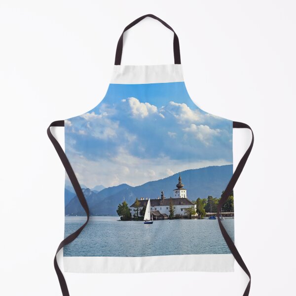 Item preview, Water Castle Schloss Ort Orth on lake Traunsee in Gmunden landscape, Austria designed and sold by goceris.