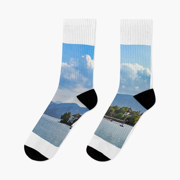 Item preview, Water Castle Schloss Ort Orth on lake Traunsee in Gmunden landscape, Austria designed and sold by goceris.