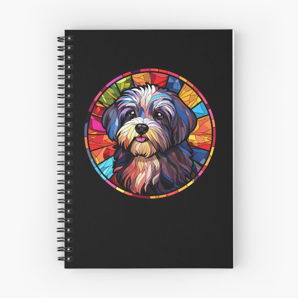 Item preview, Havanese Dog Stained Glass Leadlight Artistic Design Mom Dad designed and sold by rafaeltto.