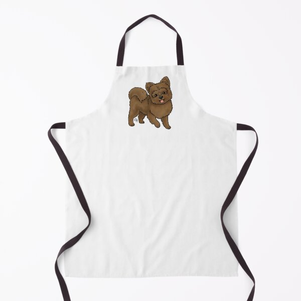 Item preview, Dog - Pomapoo - Chocolate designed and sold by Jennifer Stolzer.