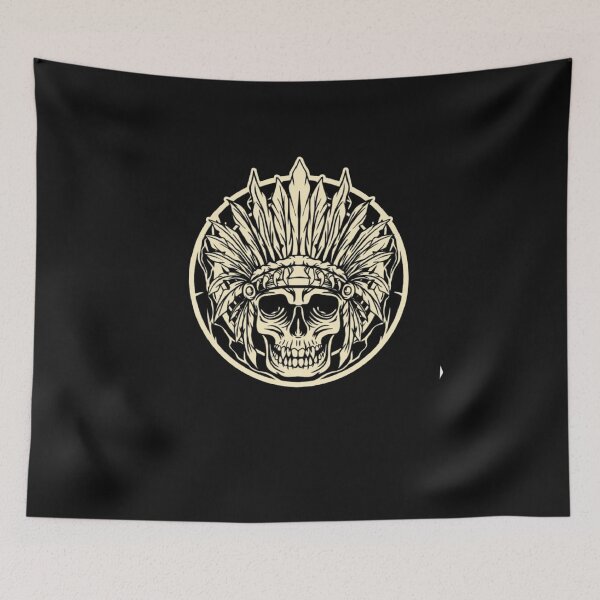 Item preview, Patriotic Chief Skull Indian Native American Headdress designed and sold by Gbriel3.