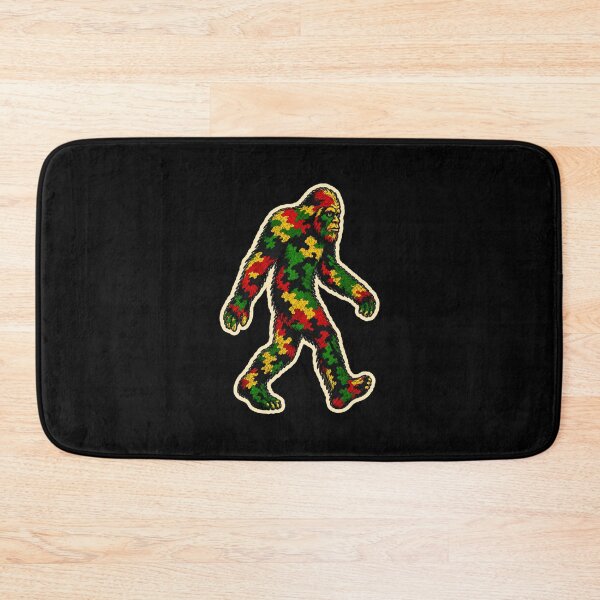 Item preview, Rasta Camouflage Bigfoot Sasquatch Cryptid Design designed and sold by Swanny's Custom T-shirt and Gift Designs.