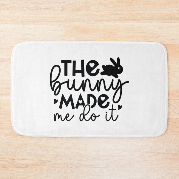 Item preview, The Bunny Made Me Do It - Funny Easter Quotes Retro Vintage Aesthetic Cute Spring Holiday Best Kid Gift designed and sold by FuzionRaptor.