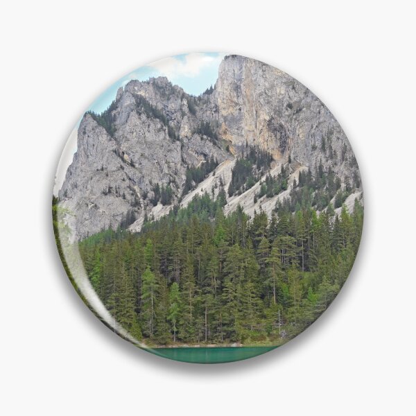 Item preview, The Green Lake and mountains in Styria, Austria, springtime designed and sold by goceris.