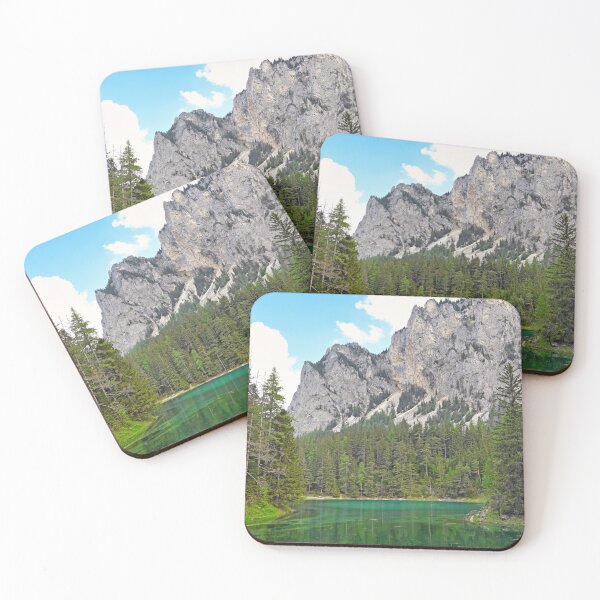 Item preview, The Green Lake and mountains in Styria, Austria, springtime designed and sold by goceris.