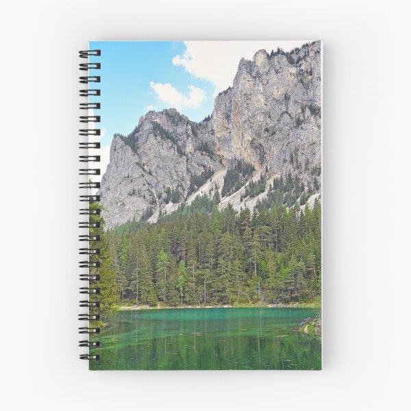 Item preview, The Green Lake and mountains in Styria, Austria, springtime designed and sold by goceris.