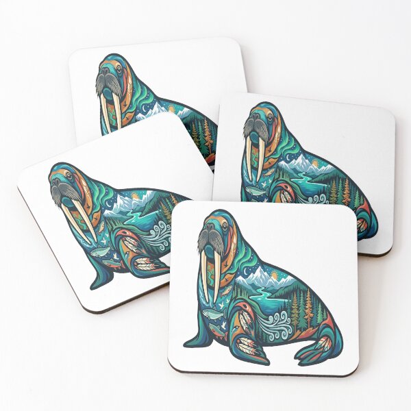 Item preview, Northern Walrus designed and sold by Wild Creative Art.