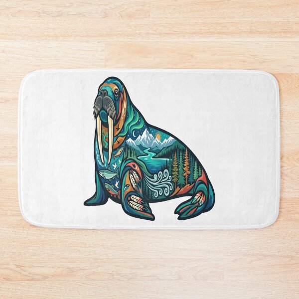Item preview, Northern Walrus designed and sold by Wild Creative Art.