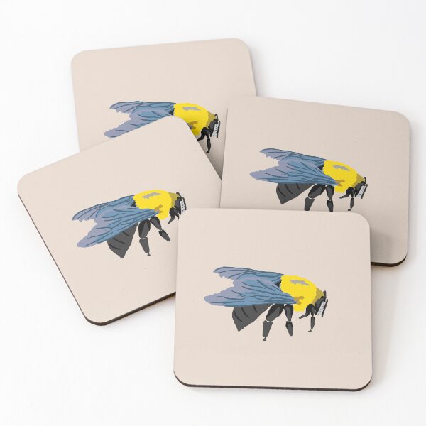 Item preview, Blackberry Lovers – Carpenter bee, Garden Heroes designed and sold by Cinnamonbomb.