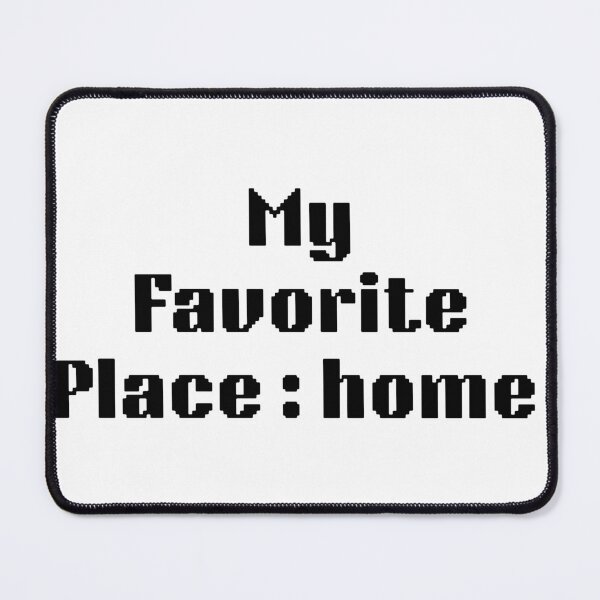 Item preview, My Favorite Place Home Funny Cozy Homebody Slogan Tee designed and sold by FarazDesign110.