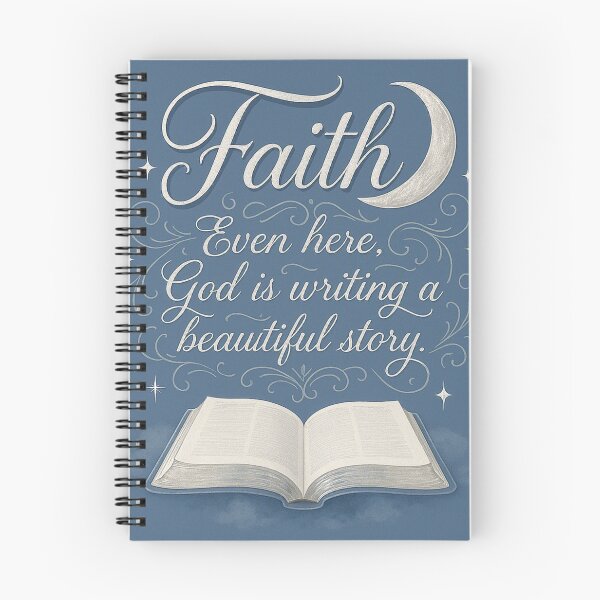 Item preview, Faith Even Here, God Is Writing A Beautiful Story designed and sold by Fresh Starts.
