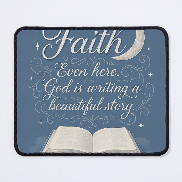 Item preview, Faith Even Here, God Is Writing A Beautiful Story designed and sold by Fresh Starts.