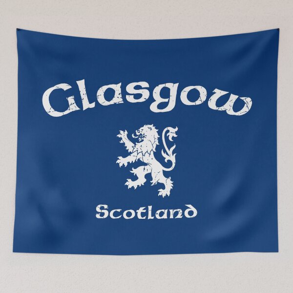 Aperçu de l'œuvre Glasgow, Écosse créée et vendue par ForzaDesigns.