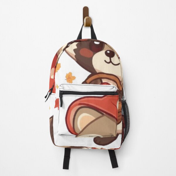 Item preview, Adorable Mushroom Raccoon | Kawaii Woodland Sticker designed and sold by Stylestickers55.