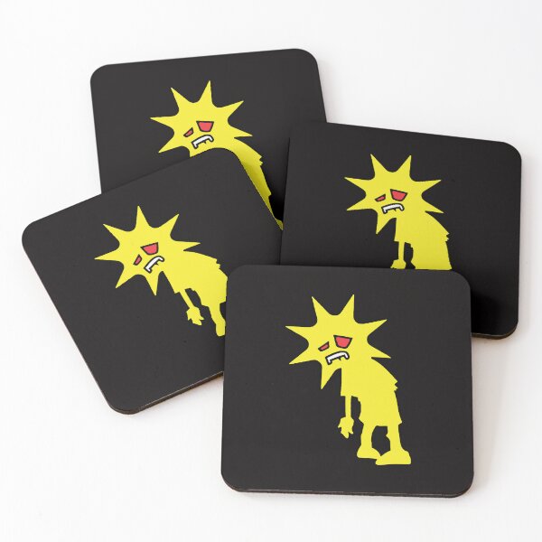Artikelvorschau, Gelbe Illustration der Sonne entworfen und verkauft von Jambiya.