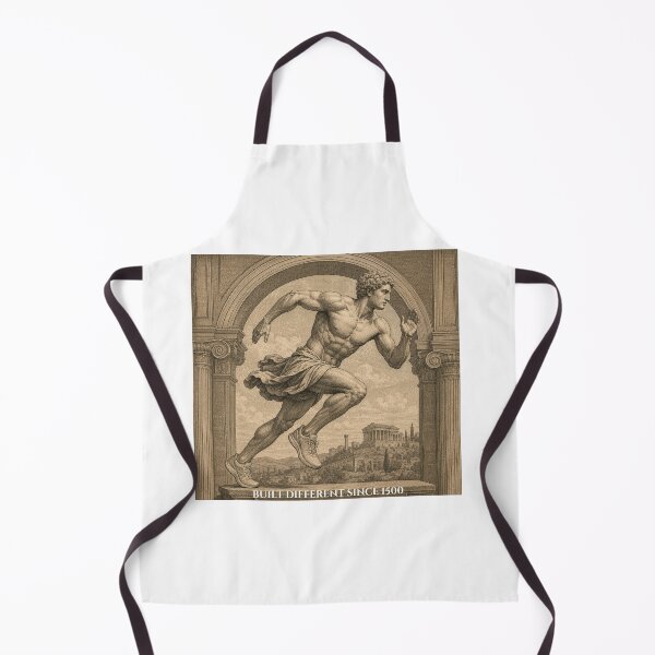 Item preview, Built Different Since 1500 Funny Renaissance Runner designed and sold by RunningWhiskers.