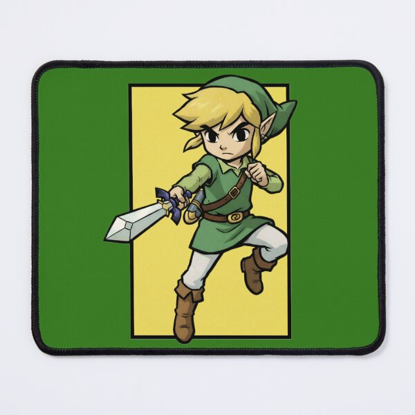 Item preview, Heroic Elf Warrior Chibi Art | Fantasy Adventure Sword Fighter | Retro Game Inspired Character designed and sold by Bhaskar Digital Art.