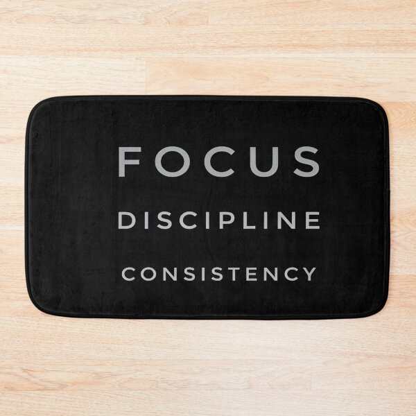 Item preview, Enfoque, disciplina, constancia. Frase inspiradora y motivadora del día. designed and sold by Matt_Smith.