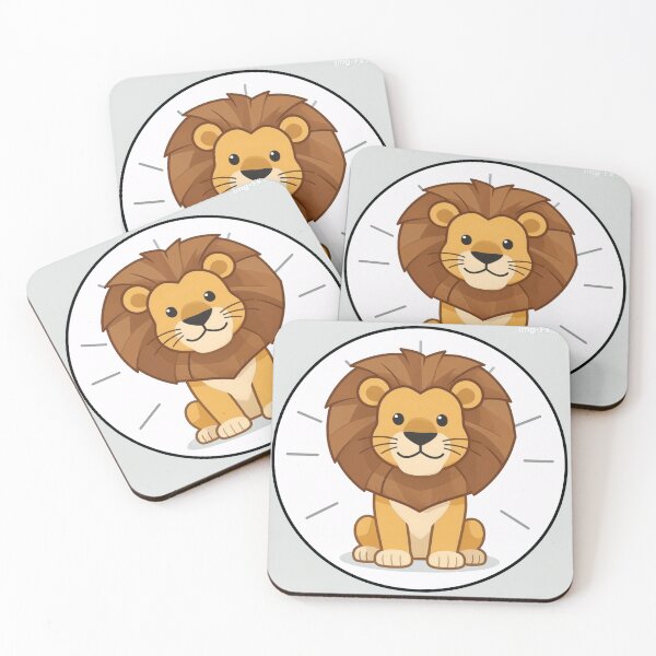 Item preview, Cute Baby Lion | Cartoon Lion Illustration designed and sold by SmikiM.