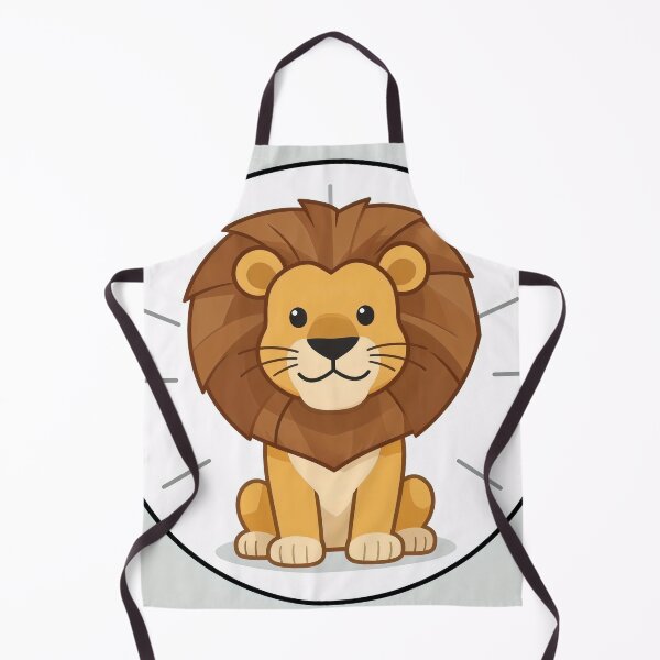 Item preview, Cute Baby Lion | Cartoon Lion Illustration designed and sold by SmikiM.