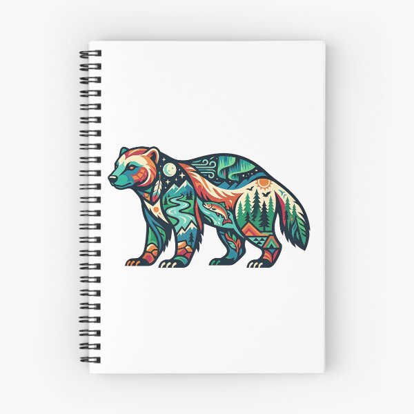 Item preview, Northern Wolverine designed and sold by Wild Creative Art.