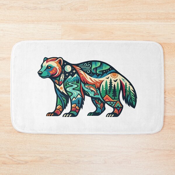 Item preview, Northern Wolverine designed and sold by Wild Creative Art.