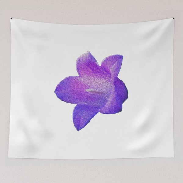 Item preview, Purple Flower Petals Painting designed and sold by ArrogantRooster.