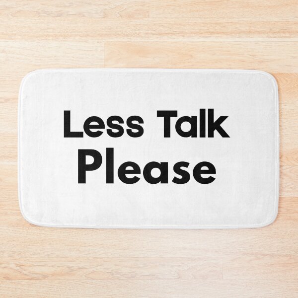 Item preview, Less Talk Please Funny Sarcastic Introvert Graphic designed and sold by FarazDesign110.