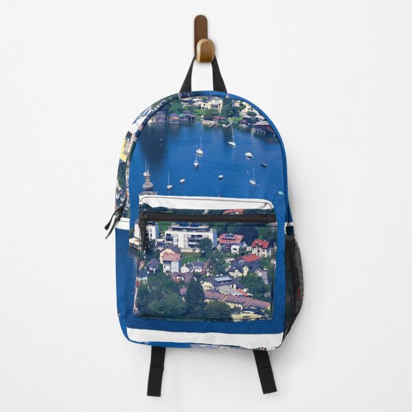 Item preview, Panoramic view of water castle Schloss Ort Orth on lake Traunsee in Gmunden, Austria, summer season designed and sold by goceris.