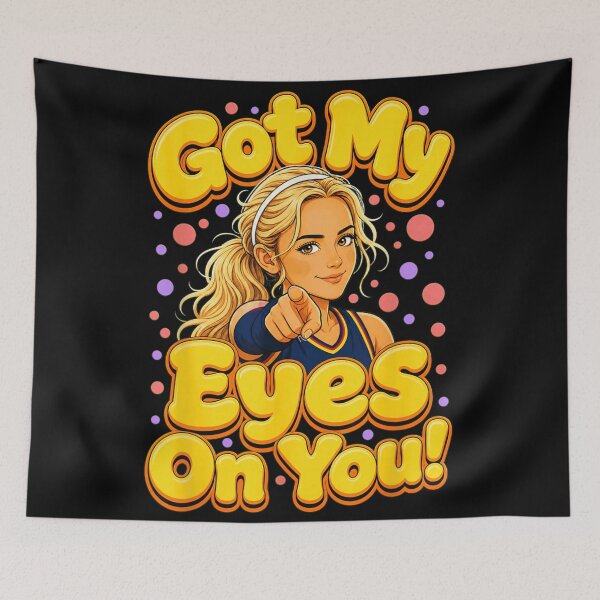 Item preview, Cute Pop Art Blonde Cheerleader Got My Eyes On You Graphic designed and sold by DuneHaicna.